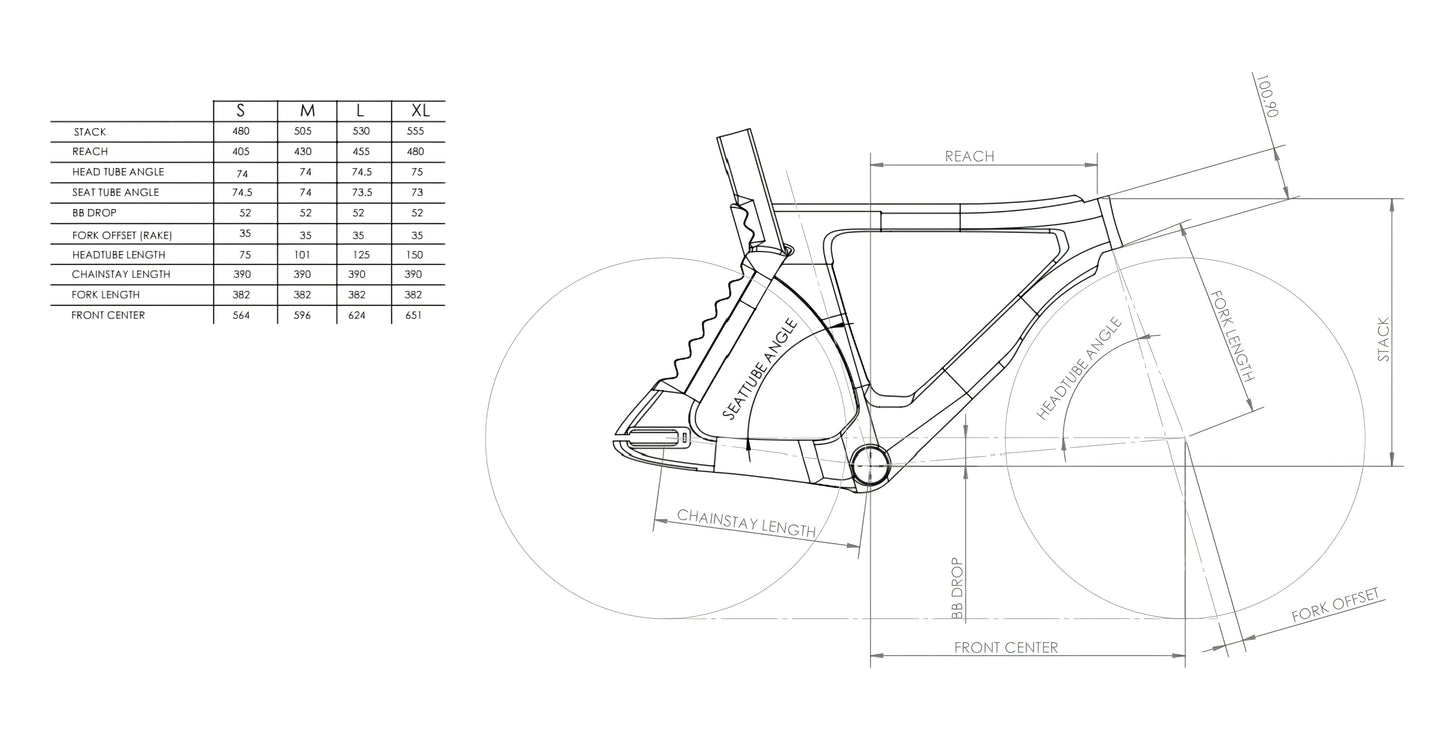 Archaeopteryx Track Bike Frameset