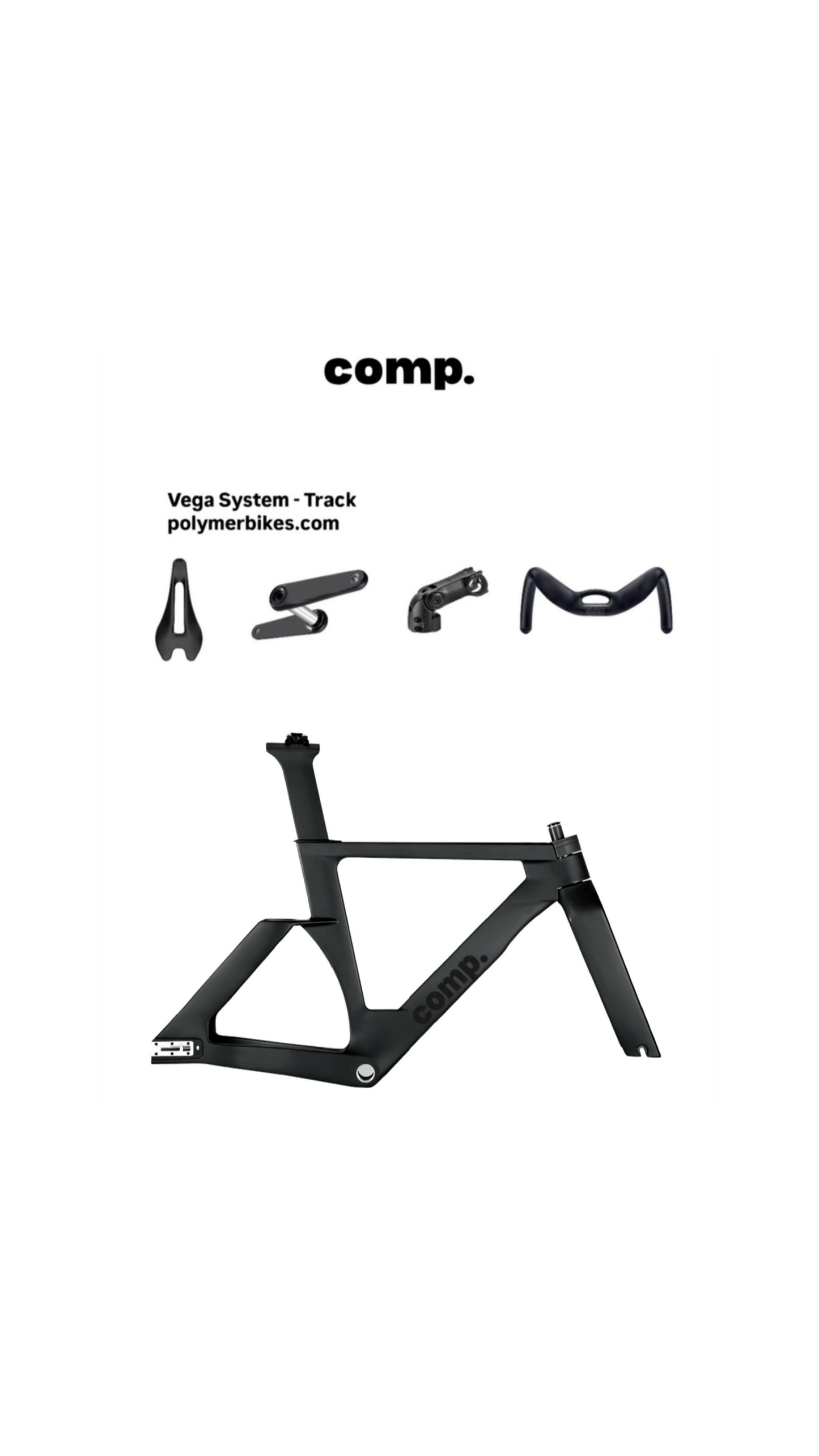 Comp Cycles Vega Track Bike System • Frameset And Components