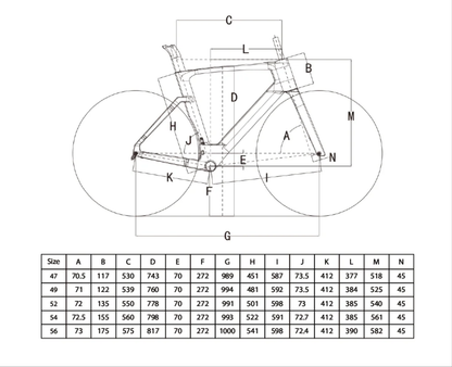 Comp Cycles Road Bike Frameset Model: COMP-æR (æra-disc*,æra-rim*)
