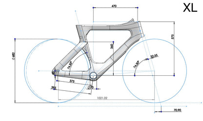 Polymer Bikes Frame Kit Model: POLY-kit-24p (Peryton)