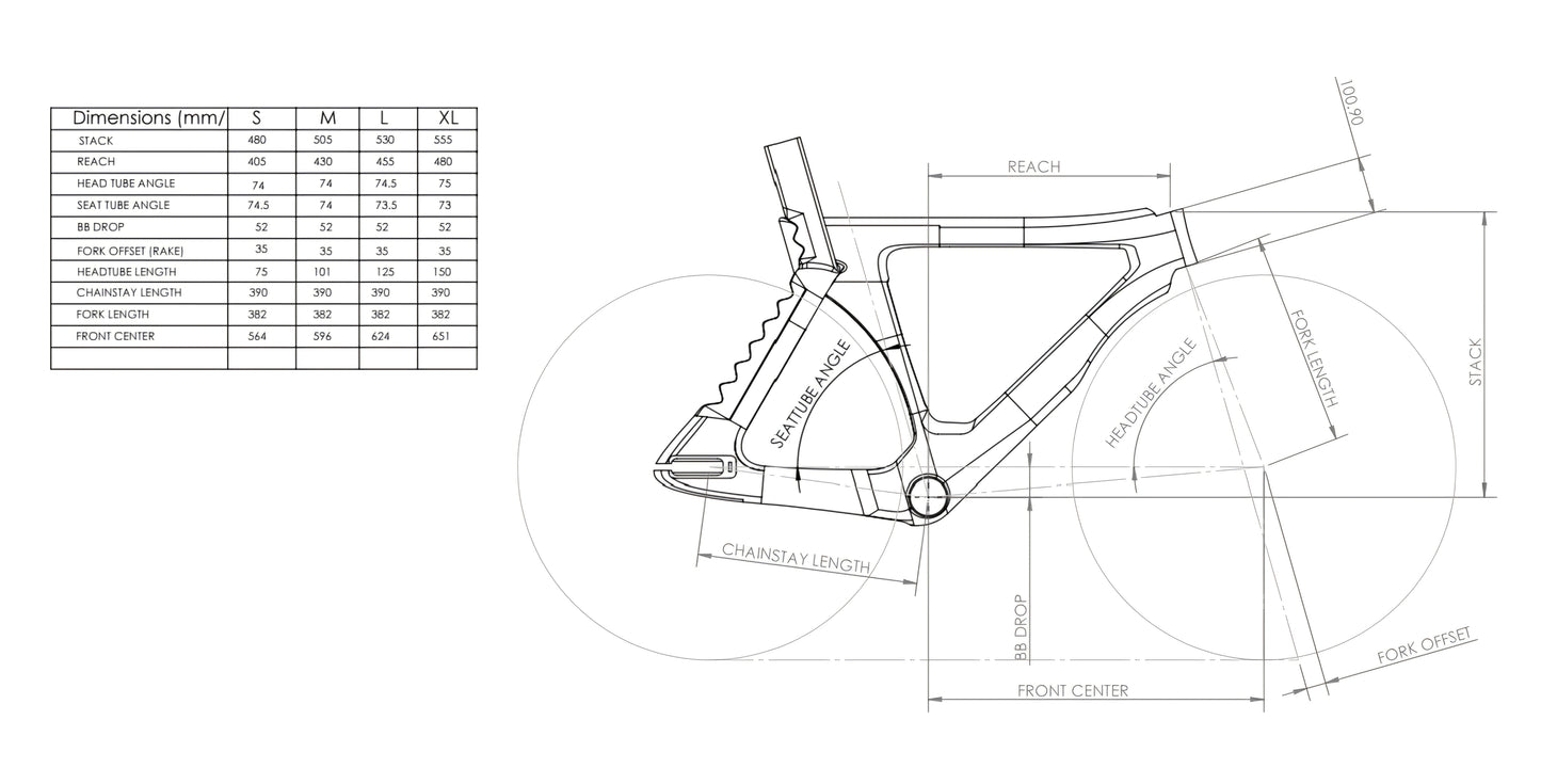 Archaeopteryx Track Bike Frameset