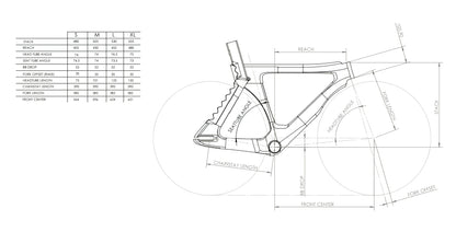 Archaeopteryx Track Bike Frameset